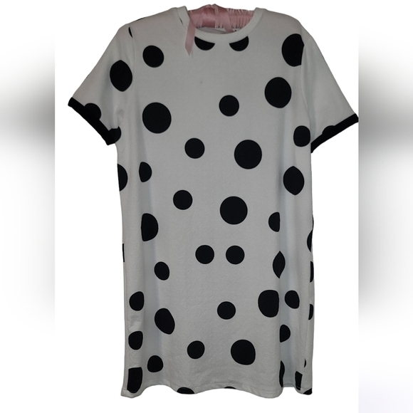 Zara Black and White Polka Dot dress - Picture 1 of 3
